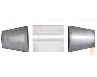 Kat-Anschluss-Konus 93 mm Ø auf 63,5 mm Ø